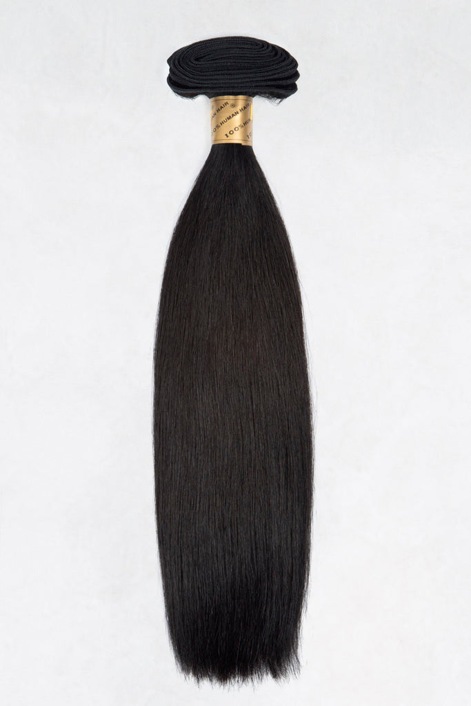 Silky Straight 16" - Machine-Tied - LuxeRemi - 2