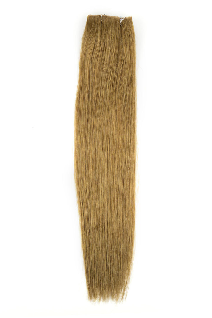 Hand-Tied Skin Weft with Clip-Ins