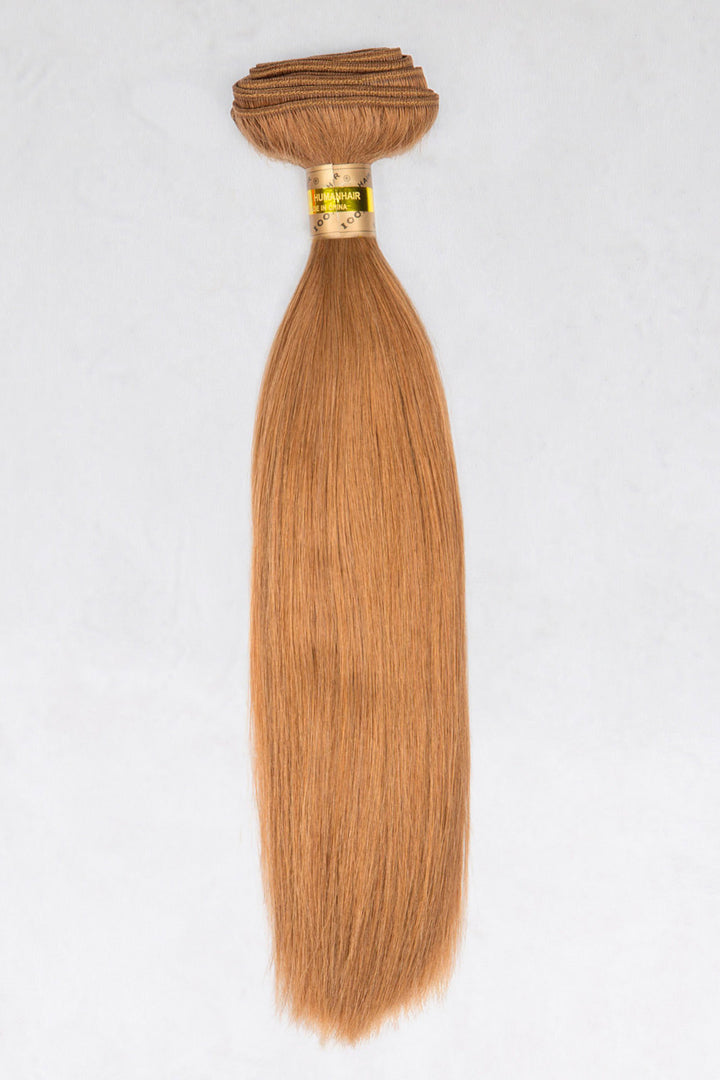 Silky Straight 14" - Machine-Tied -  LuxeRemi  - 9