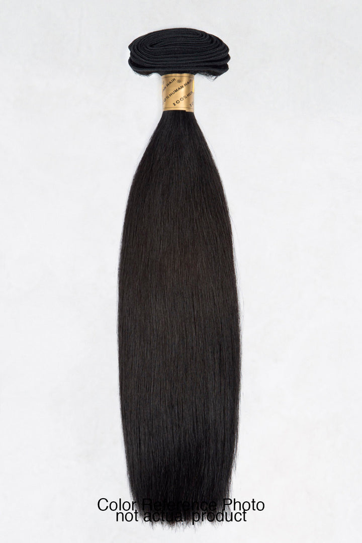 Luxe - Silky Straight 14" - Machine-Tied -  LuxeRemi  - 3