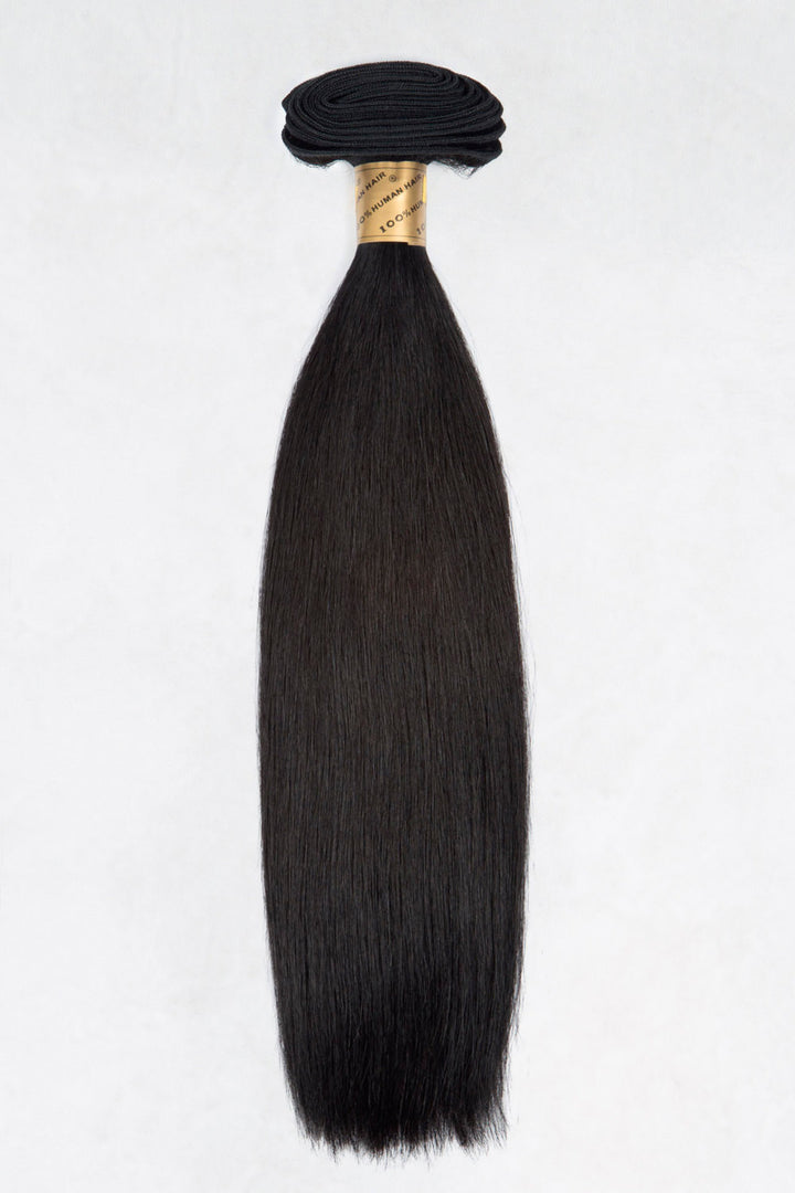 Silky Straight 14" - Machine-Tied -  LuxeRemi  - 2