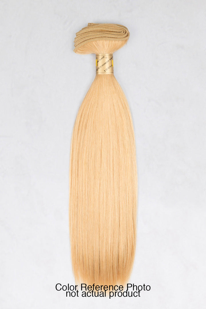 Luxe - Silky Straight 16" - Machine-Tied -  LuxeRemi  - 11