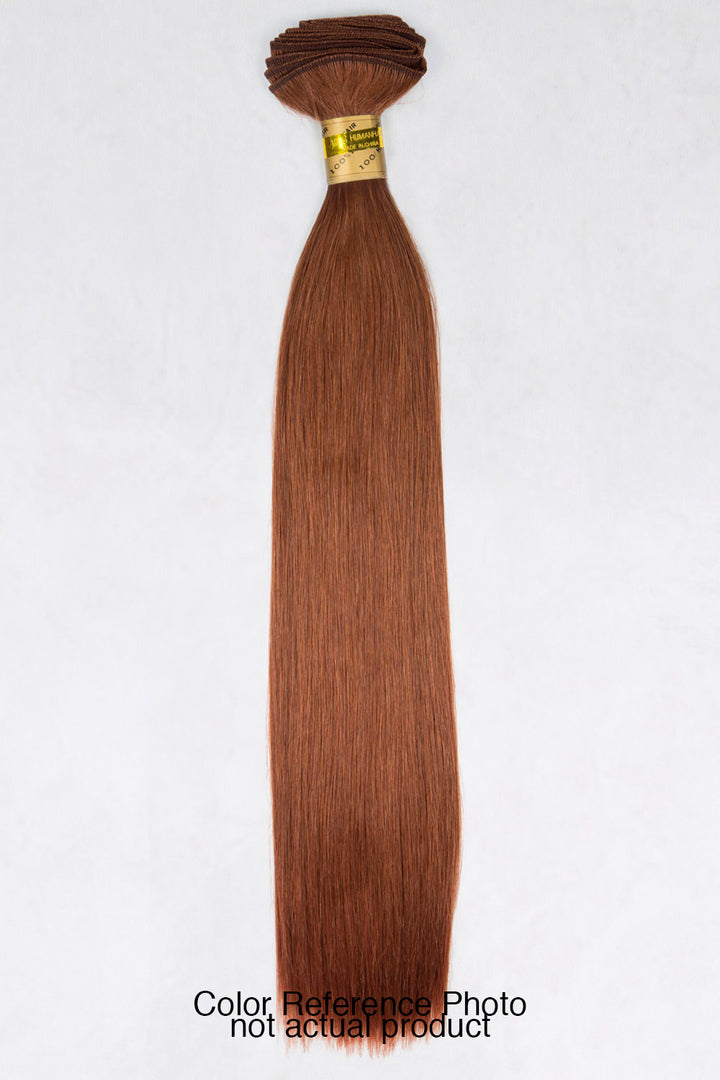 Luxe - Silky Straight 18" - Machine-Tied -  LuxeRemi  - 22