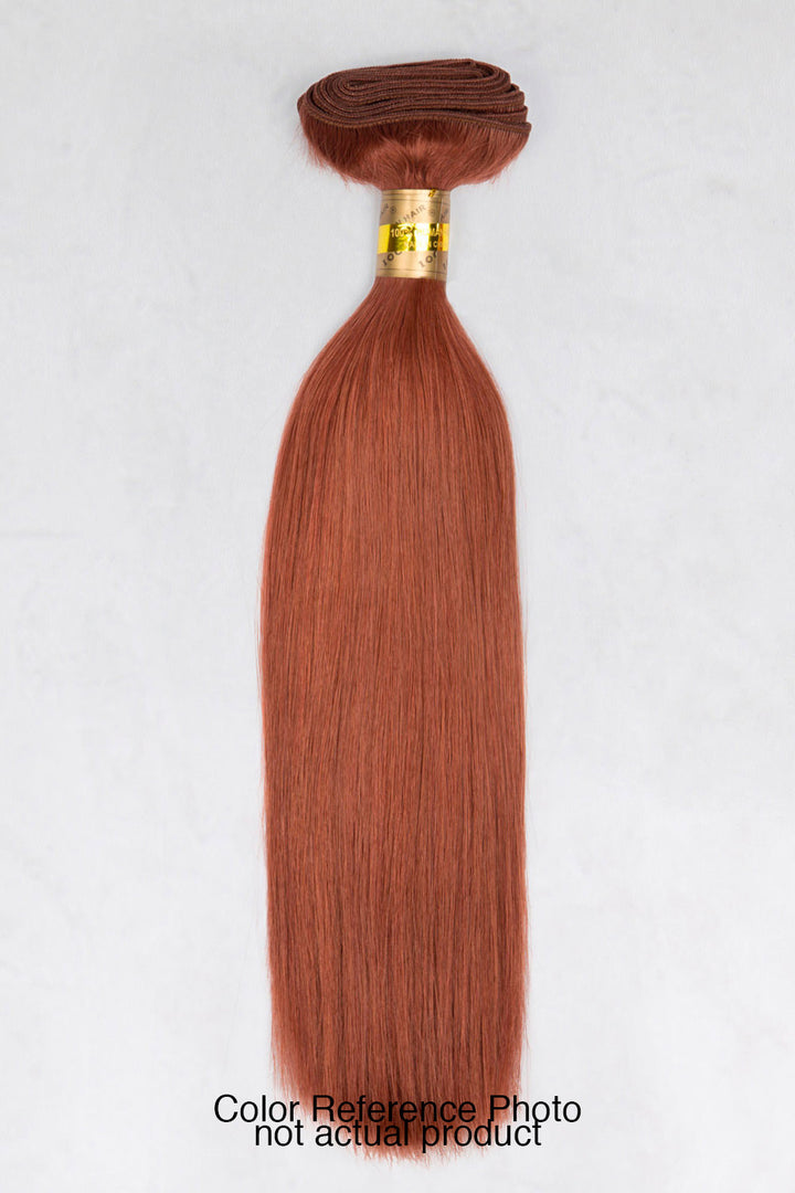 Luxe - Silky Straight 14" - Machine-Tied -  LuxeRemi  - 18