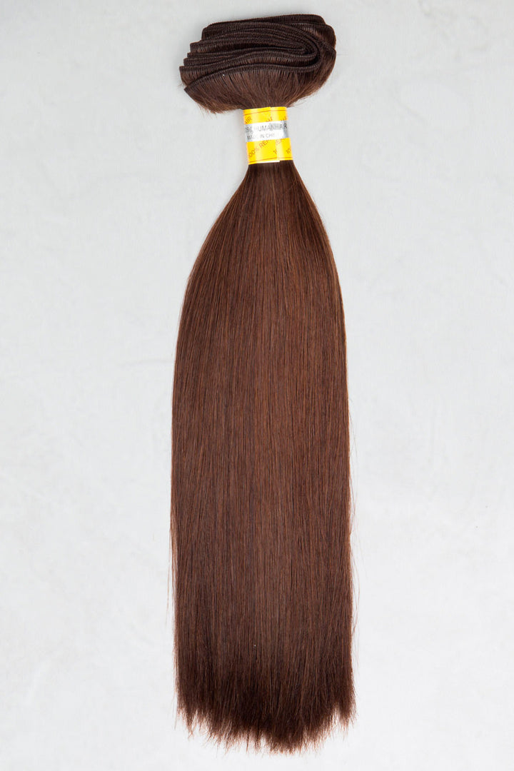 Silky Straight 14" - Machine-Tied -  LuxeRemi  - 5