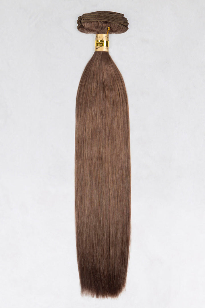Silky Straight 18" - Machine-Tied -  LuxeRemi  - 9