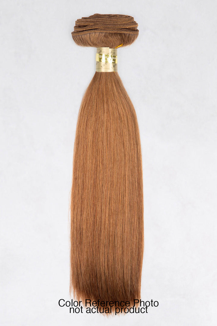 Luxe - Silky Straight 18" - Machine-Tied -  LuxeRemi  - 12