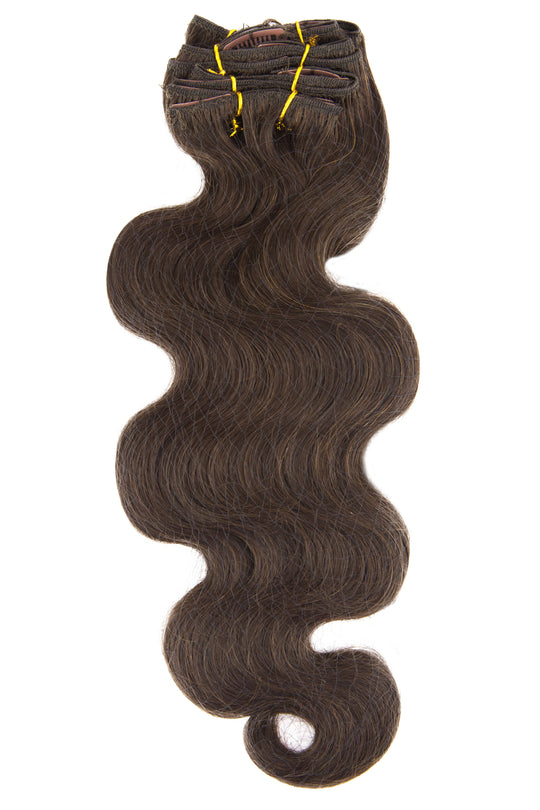 Bohyme Essential 7-Piece Body Wave Clip-In Human Hair Extensions – luxeREMI