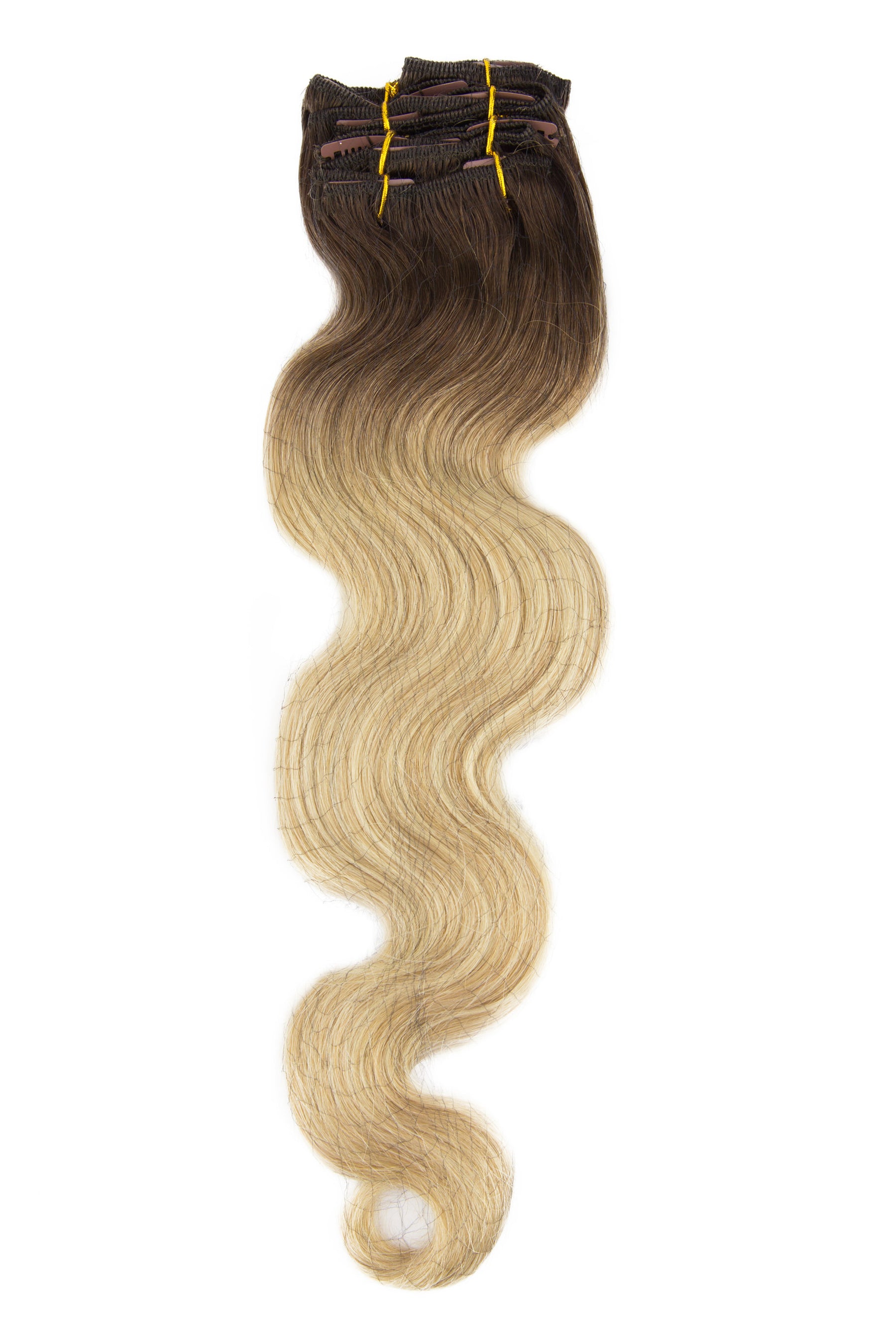 Bohyme Essential 7-Piece Body Wave Clip-In Human Hair Extensions – luxeREMI