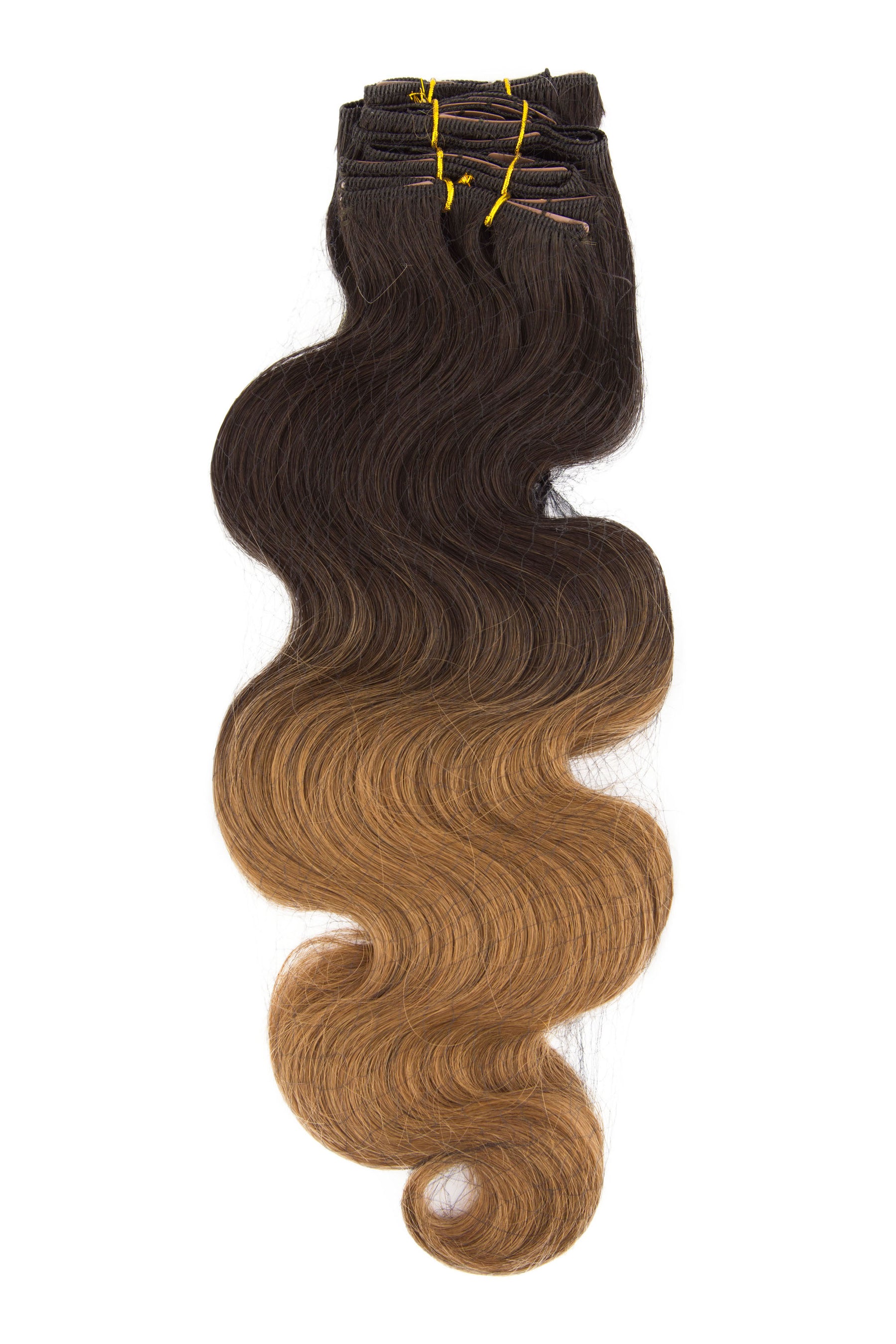 Bohyme Essential 7-Piece Body Wave Clip-In Human Hair Extensions – luxeREMI