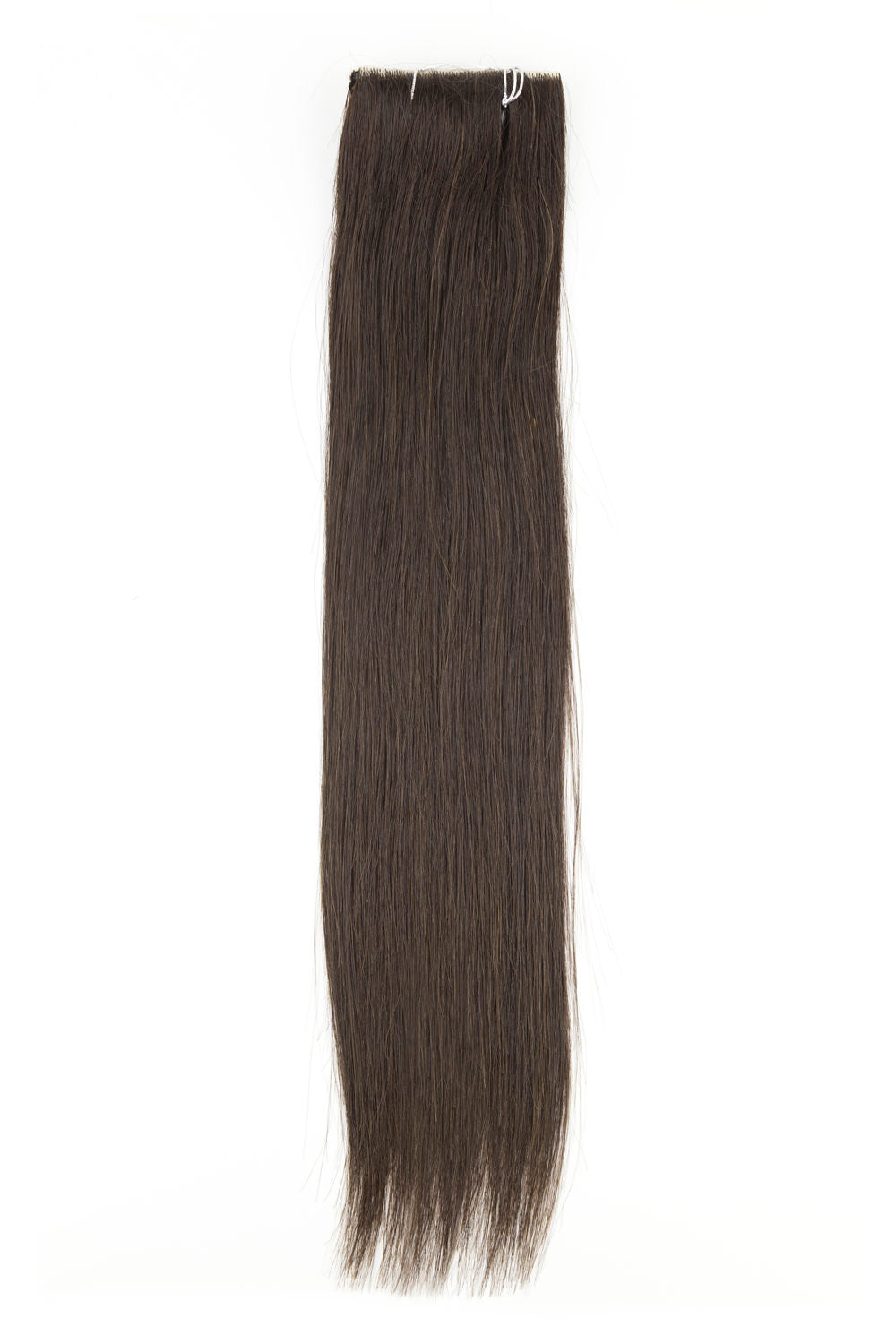 Hand-Tied Skin Weft with Clip-Ins