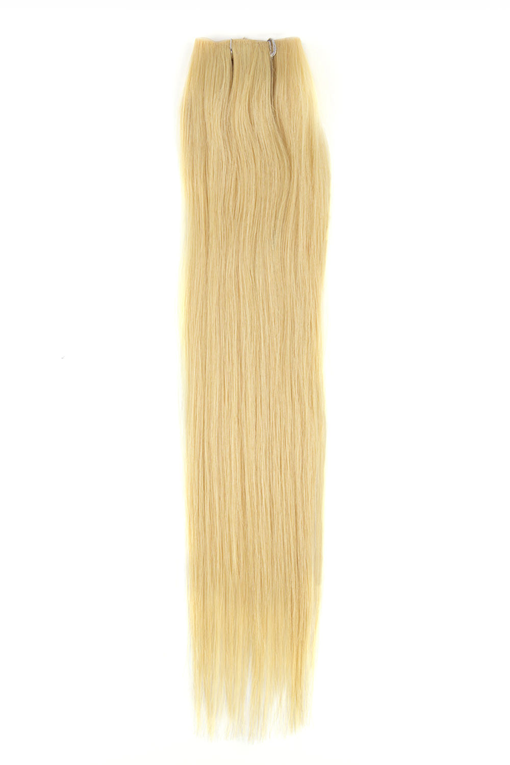 Hand-Tied Skin Weft with Clip-Ins