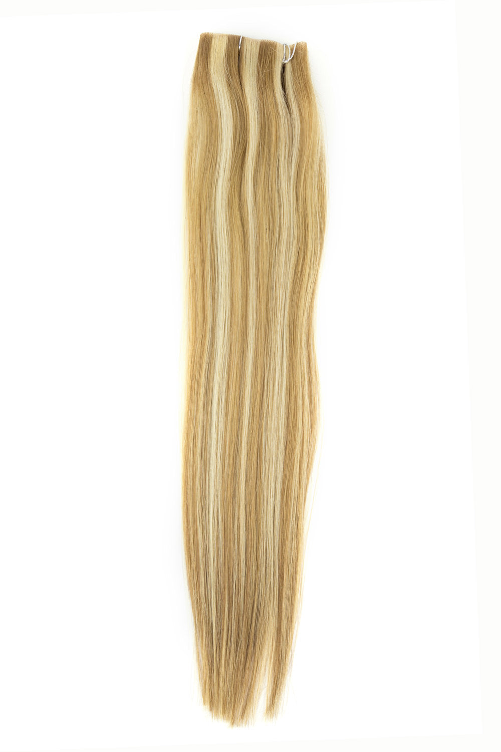 Hand-Tied Skin Weft with Clip-Ins