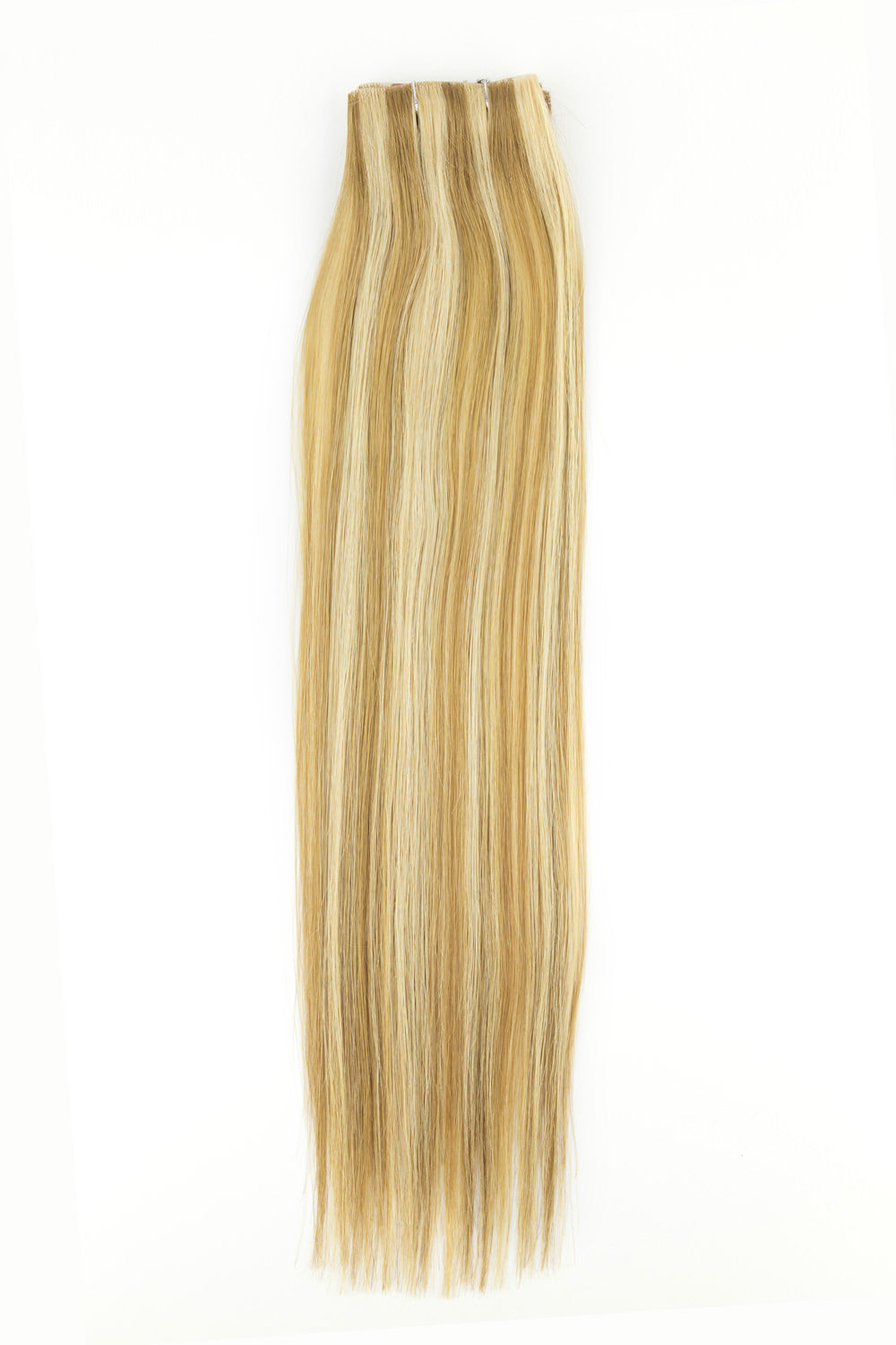 Hand-Tied Skin Weft with Clip-Ins