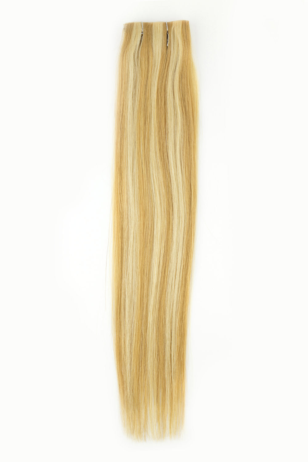 Hand-Tied Skin Weft with Clip-Ins
