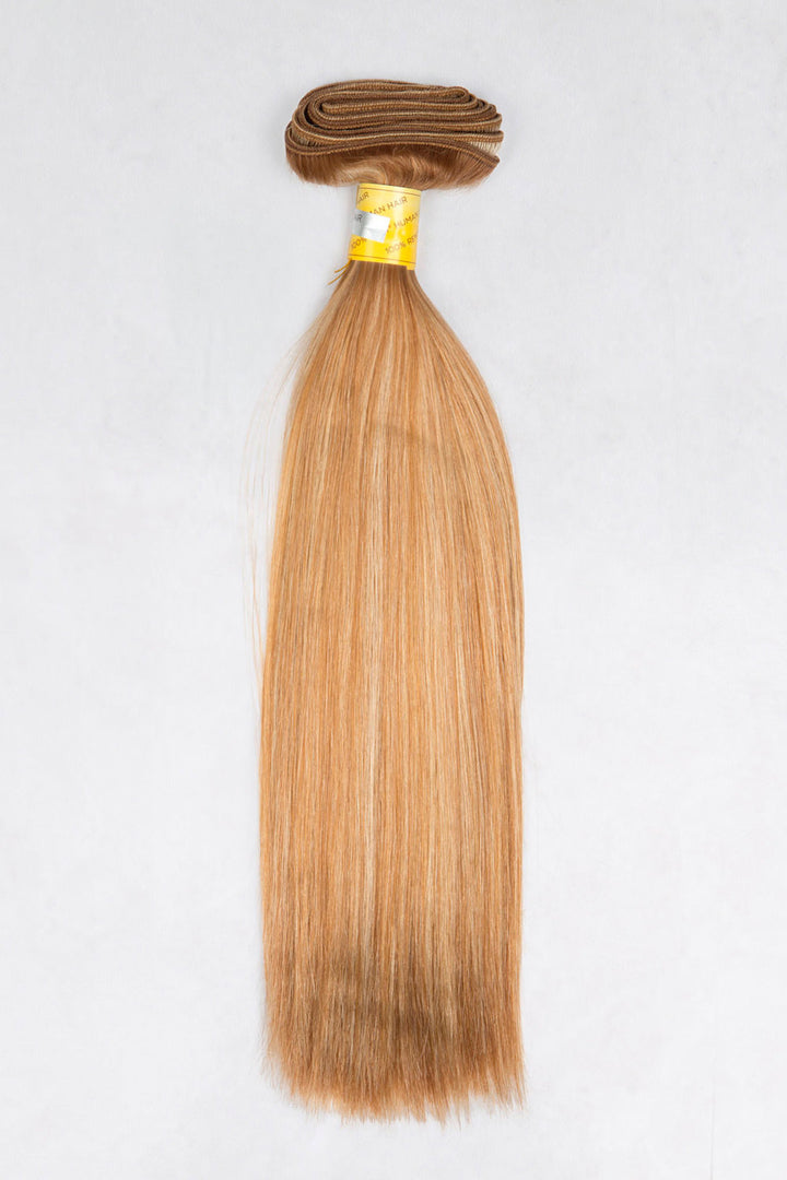 Silky Straight 14" - Machine-Tied -  LuxeRemi  - 42