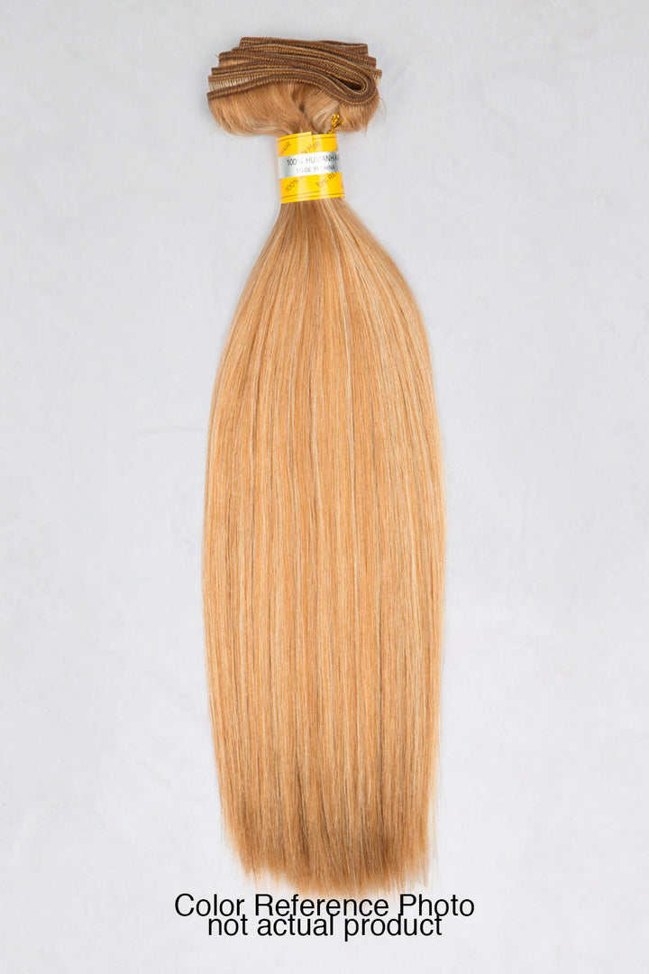 Luxe - Silky Straight 14" - Machine-Tied -  LuxeRemi  - 33