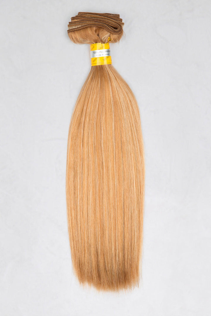 Silky Straight 18" - Machine-Tied -  LuxeRemi  - 42