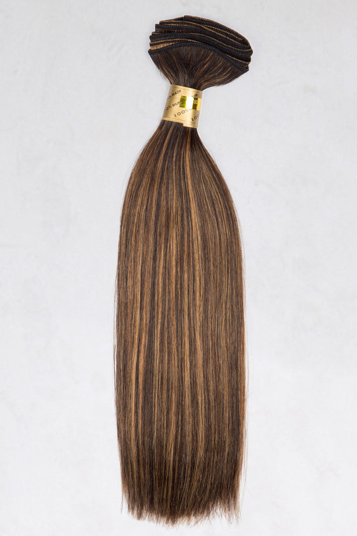 Silky Straight 18" - Machine-Tied -  LuxeRemi  - 28