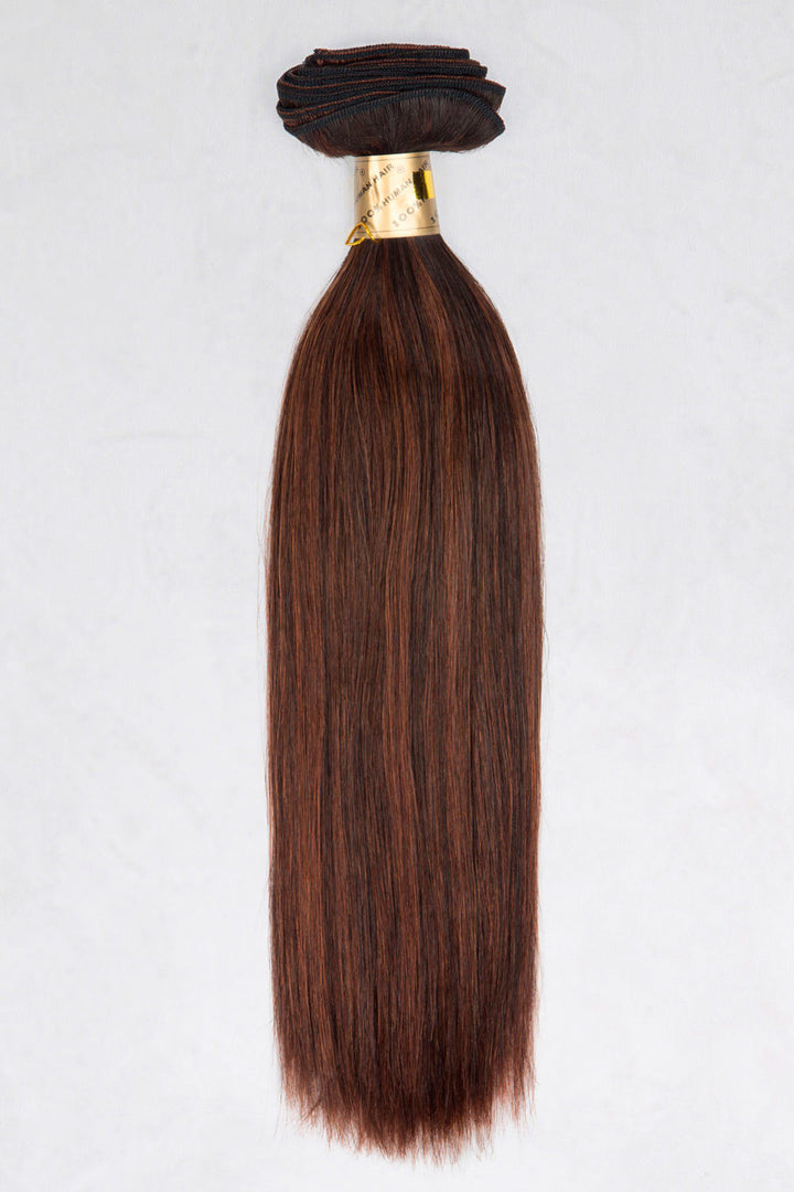Silky Straight 14" - Machine-Tied -  LuxeRemi  - 34