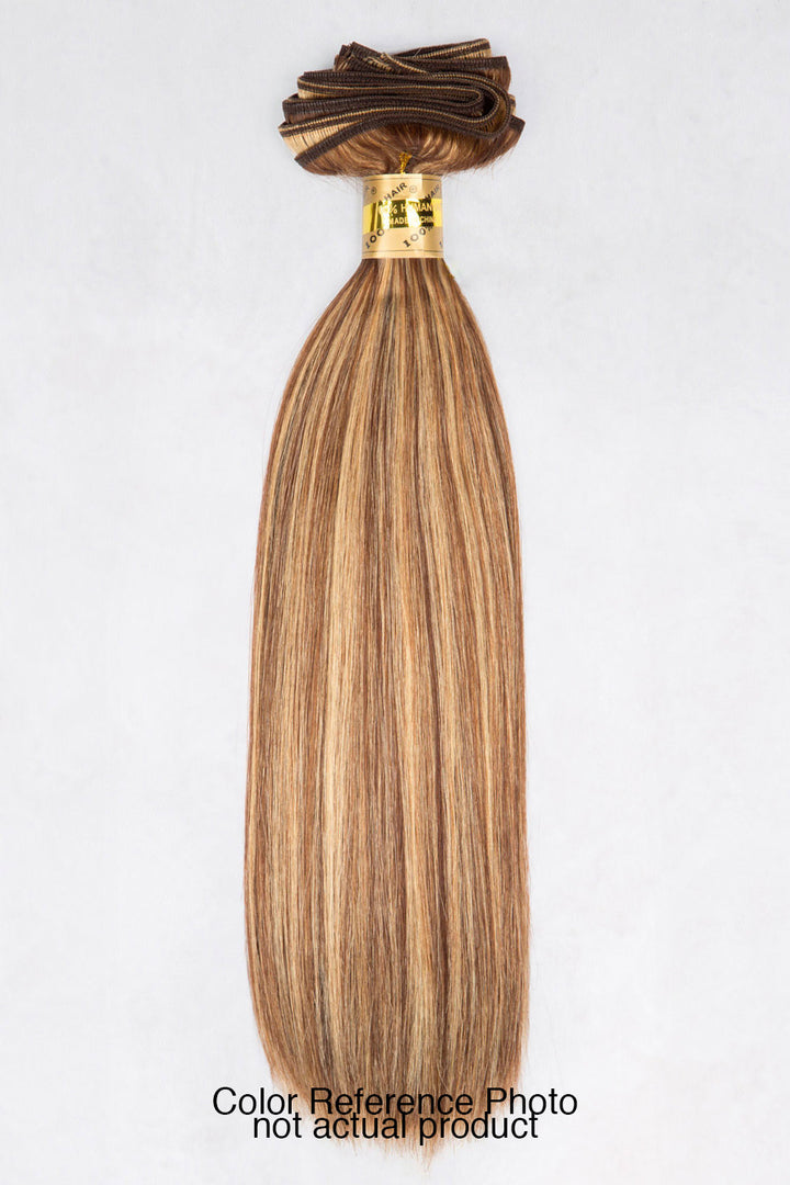 Luxe - Silky Straight 14" - Machine-Tied -  LuxeRemi  - 37