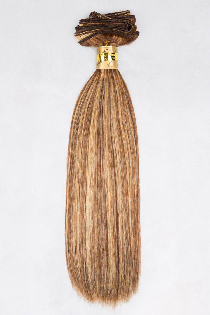 Silky Straight 14" - Machine-Tied -  LuxeRemi  - 37