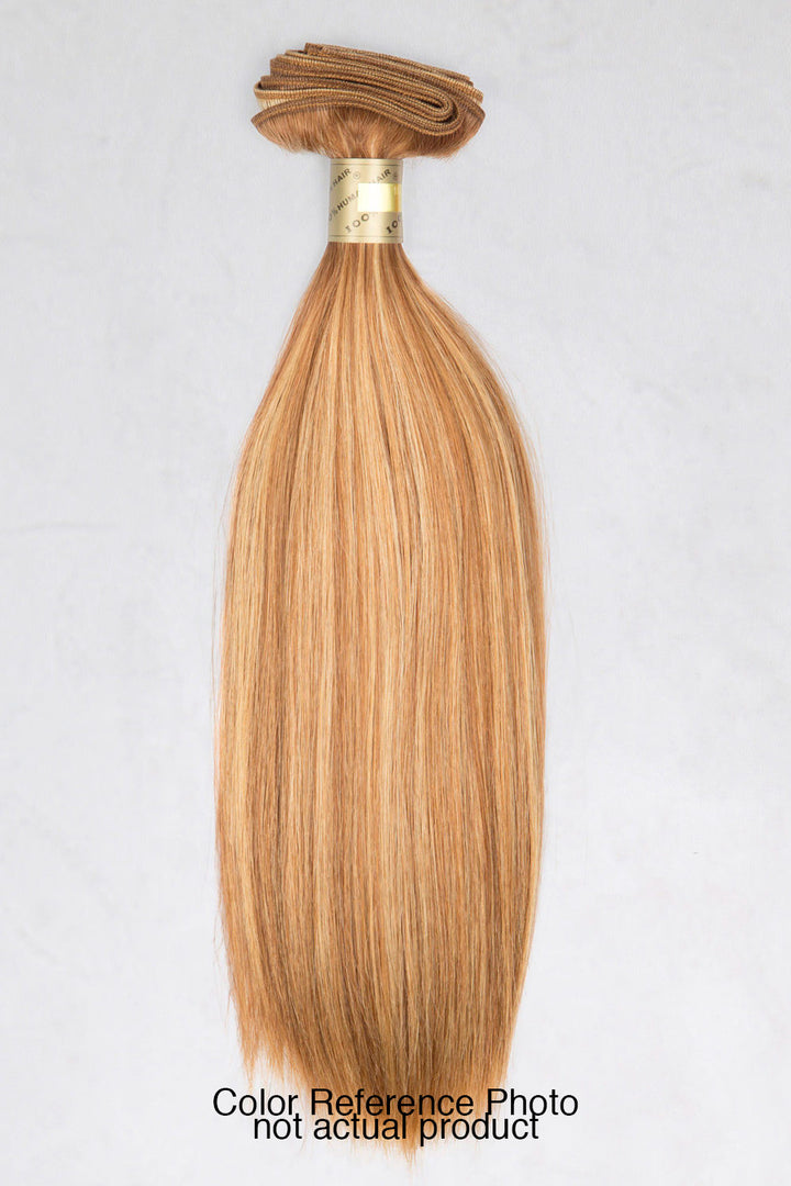 Luxe - Silky Straight 18" - Machine-Tied -  LuxeRemi  - 40