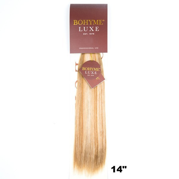 Luxe - Silky Straight 14" - Machine-Tied -  LuxeRemi  - 2