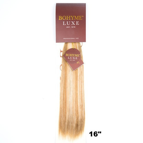 Luxe - Silky Straight 16" - Machine-Tied -  LuxeRemi  - 2