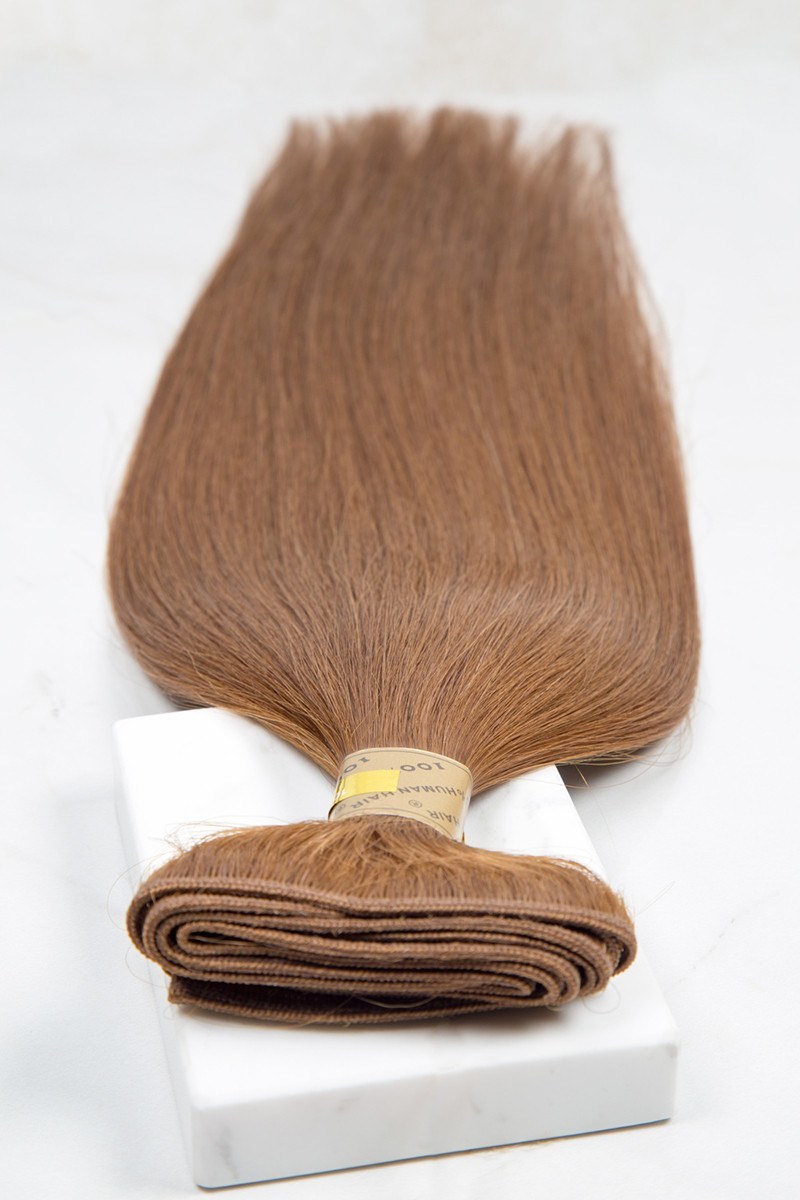 Silky Straight 18" - Machine-Tied -  LuxeRemi  - 1