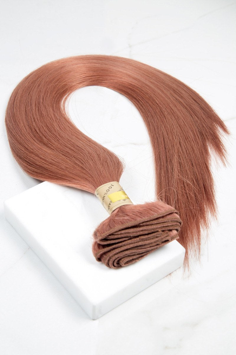 Silky Straight 22" - Machine-Tied -  LuxeRemi  - 1